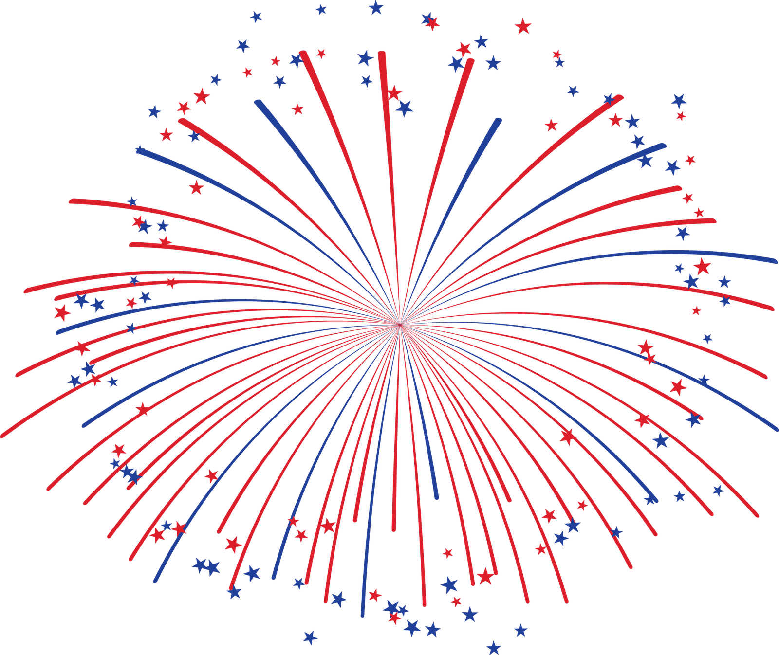 July Fireworks clipart