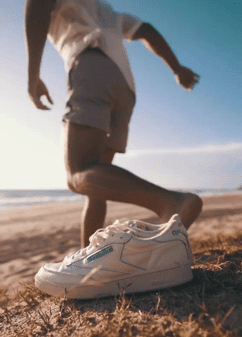 Reebok x Zumiez IGC - Sneakers on the beach